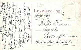 Orosháza postahivatal, gyógyszertár, Beregi Lajos kereskedése (Rb)