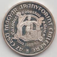 1978. 200Ft Ag "Első magyar aranyforint" T:PP