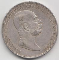 Ausztria 1908. 5K Ag "Jubileum" T:2-
Austria 1908. 5 Corona Ag "Jubilee" C:VF