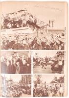 8db japán folyóirat, nyomtatvány az 1930-as 40-es évekből