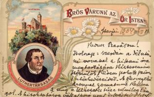 1904 Protestáns propaganda hosszúcímzéses litho lap (EK)