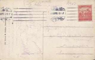 Vámosgyörk vasútállomás, Weiner Bertalan Korona vendéglője és szállója , floral (EK)