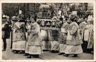 1938 Sopron  Szent István Jobbja a körmenetben, So. Stpl (EB)