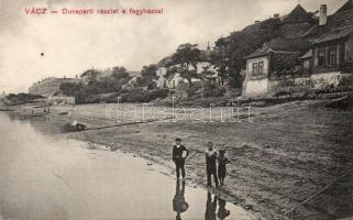 Vác Duna part a fegyházzal