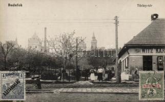 Budapest XXII. Budafok, Törley tér, Witz Károly üzlete