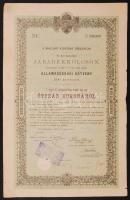 6db részvény/kötvény 1884. "Magyar Jelzálog Hitelbank Nyeremény-jegy + 1886. Sorsjegykölcsön + ...
