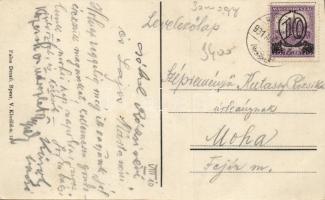 Nagyberény Boncz János vegyeskereskedése, italmérés, községháza, apácazárda