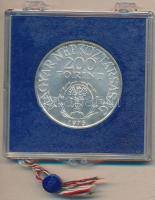 1976. 200Ft Ag "II. Rákóczi Ferenc" T:BU Eredeti plombált MNB plasztiktokban