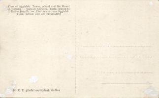 Aggtelek torony, iskola, Baradla-hegy