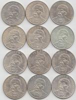 1994. 200Ft Ag "Deák" (12x) T:2,2-