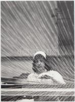 cca 1970-1980 Szövéstechnikák I-II. című fotók, 24x18cm