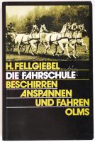 Hans Fellgiebel: Die Fahrschule. Berlin, 1930, Paul Parey. (Reprint: Hildesheim - Zürich - New York, 1986, Olms Presse) Kiadói papírkötésben, gazdagon illusztrált /  Paperback, illustrated