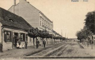 Felsőőr Főtér, Stehlik Ferenc könyvkötészete / main square, bookshop