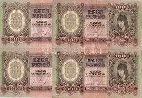 1943. 1000P (4x) benne igen közelálló sorozatszámmal T:II,II-