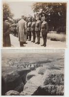 1914-1918 4db régi, katonai fénykép az I. világháborúból /  Photos from World War I