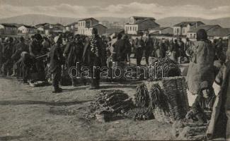 Albanian folklore, vegetable market