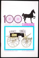100 horse drawn carriages. Compiled by R.A. Brown. Lovaskocsi-katalógus. Tűzve, papírborítóban /  Paperback