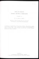 100 horse drawn carriages. Compiled by R.A. Brown. Lovaskocsi-katalógus. Tűzve, papírborítóban / 
Pa...