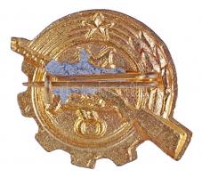 3db kitüntetés miniatűr: Munkásőr + Tanácsköztársasági Emlékérem miniatűr + Máltai Lovagrend T:2