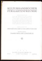 Unsere Freiland-Laubgehölze. Hrsg. Ernst Graf Silva Tarouca, Camillo Schneider. Zweite, gänzlich umgearbeitete und vermehrte Auflage. Mit 499 Abb. im Text u. 24 farbigen Abb. auf 16 Tafeln. Wien - Leipzig, 1922, Hölder-Pichler-Tempsky - Freytag. Kiadói aranyozott egészvászon kötésben, gazdag képanyaggal (a kötés belül meglazult) /  Linen binding (somewhat worn)