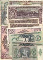 50db vegyes bankjegy, főleg magyar forint és pengő, de külföldi darabok is T:vegyes