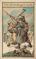 K.u.K. 40th infantry division, fighting, litho s: Glogovácz R.