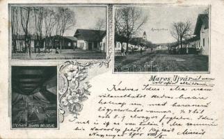 Marosújvár, Stefánia bánya, fürdő / mine, spa; floral