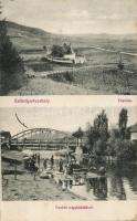 Székelyudvarhely kápolna, vashíd / chapel, iron bridge