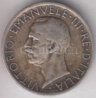 Olaszország 1927. 5L Ag "Viktor Emanuel" T:2- Italy 1927. 5 Lire Ag "Vittorio Emanuele" C:VF