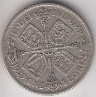 Nagy-Britannia 1929. 1Fl Ag T:2- Great Britain 1929. 1 Florin Ag C:VF