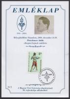 2004 90 éves az MVSZ bélyegkiállítás, Várpalota, 2db emléklap