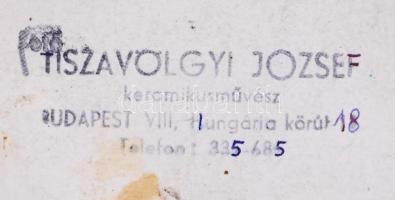 1940-1990 9db kfl méretű portréfotó Tiszavölgyi József fotóriporterről, köztük 3 db pecséttel jelzet...