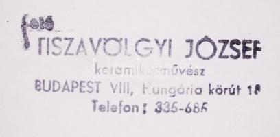 1940-1990 9db kfl méretű portréfotó Tiszavölgyi József fotóriporterről, köztük 3 db pecséttel jelzet...