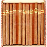 Egy híján komplett 23 db-os kubai szivardoboz / BOx with 23 Cuban cigar