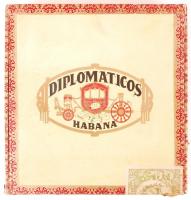 Egy híján komplett 23 db-os kubai szivardoboz / BOx with 23 Cuban cigar