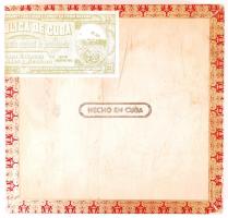 Egy híján komplett 23 db-os kubai szivardoboz / BOx with 23 Cuban cigar