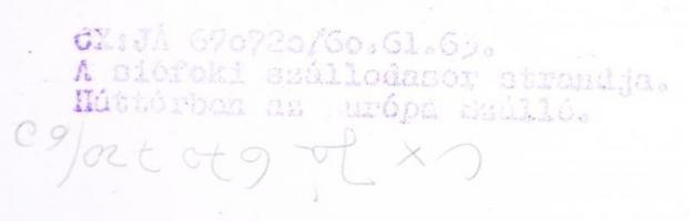 1920-1990 99 db balatoni fénykép tétel, klf méretű (fürdőzők, hajók, parti épületek, tájképek, némel...