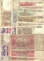 Lengyelország 33db vegyes bankjegy T:vegyes
Polski 33 pcs of mixed banknotes C:mixed