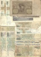 Lengyelország 33db vegyes bankjegy T:vegyes
Polski 33 pcs of mixed banknotes C:mixed