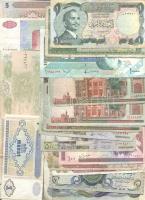 Irak / Irán / Jordánia / Azerbajdzsán 23db vegyes modern bankjegy T:vegyes Iraq / Iran / Jordan / Azerbaijan 23 pcs of modern banknotes C:mixed