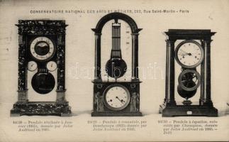 Pendulum clocks, National Conservatory of Arts and Crafts, Paris (EK)