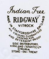 Régi angol Ridgway porcelán korsó m:13cm