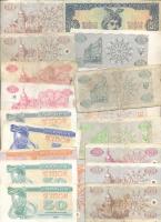 Ukrajna 89db vegyes modern bankjegy T:vegyes
Ukraine 89 pcs of modern banknotes C:mixed