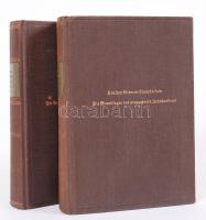 Houston Stewart Chamberlain: Die grundlagen des neunzehnten jahrunderts, Első kiadás, München, 1940, F.Bruckmann K.-G., 2 kötet, egészvászon kötésben / first edition, linen binding