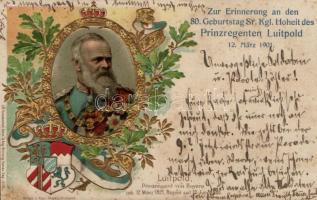 Luitpold Karl Joseph Wilhelm von Bayern, Emb. litho (EK)