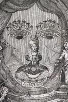 Orosz István (1951-): Dorottya. Rézkarc 24/30, papír, jelzett, üvegezett keretben, 46×32 cm