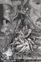 Orosz István (1951-): Dorottya. Rézkarc 24/30, papír, jelzett, üvegezett keretben, 46×32 cm