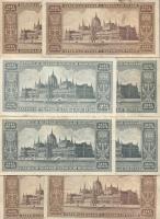 Vegyes pengő bankjegy tétel, pengők és Vörös Hadsereg pengők l50db T:vegyes