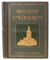 Kossuth Emlékalbum, szerk:Dr.Kovács Dénes, 1910, dombornyomott vászonkötésben