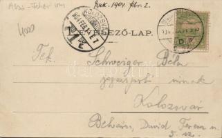 Gyulafehérvár Sétány sor, Jakabffy Albert üzlete / shop